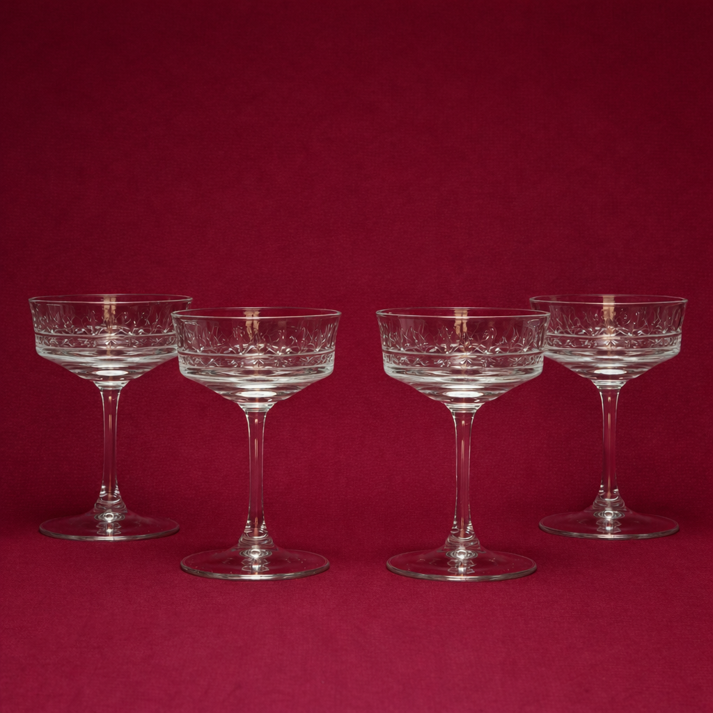 Бокал комплект (4 шт) VOUX Crystal Red