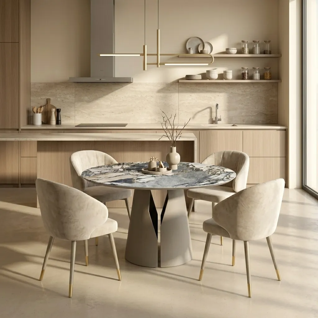 Стол Марс 2 Mineral Stone Natural