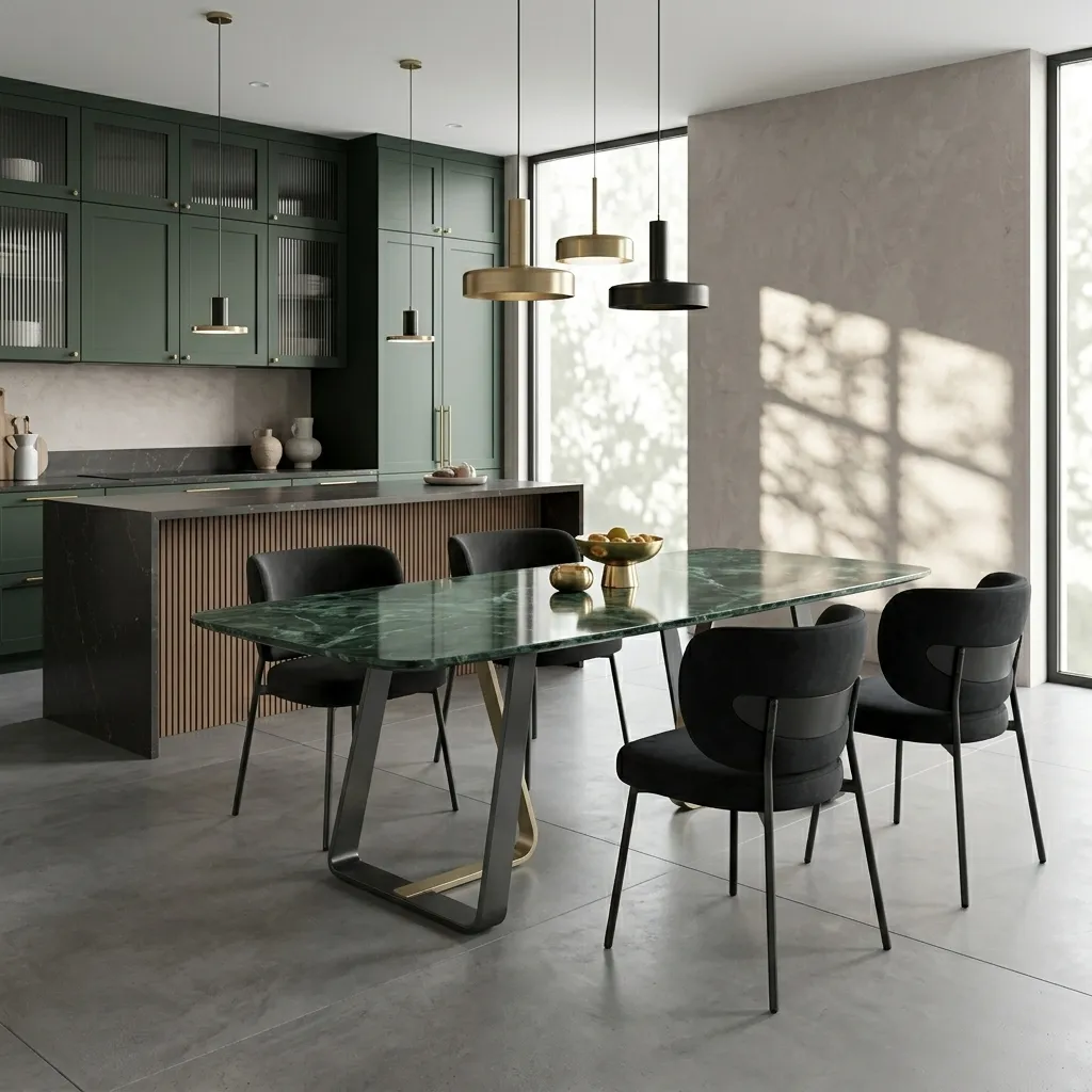 Стол Плутон Manaos Green Pulido
