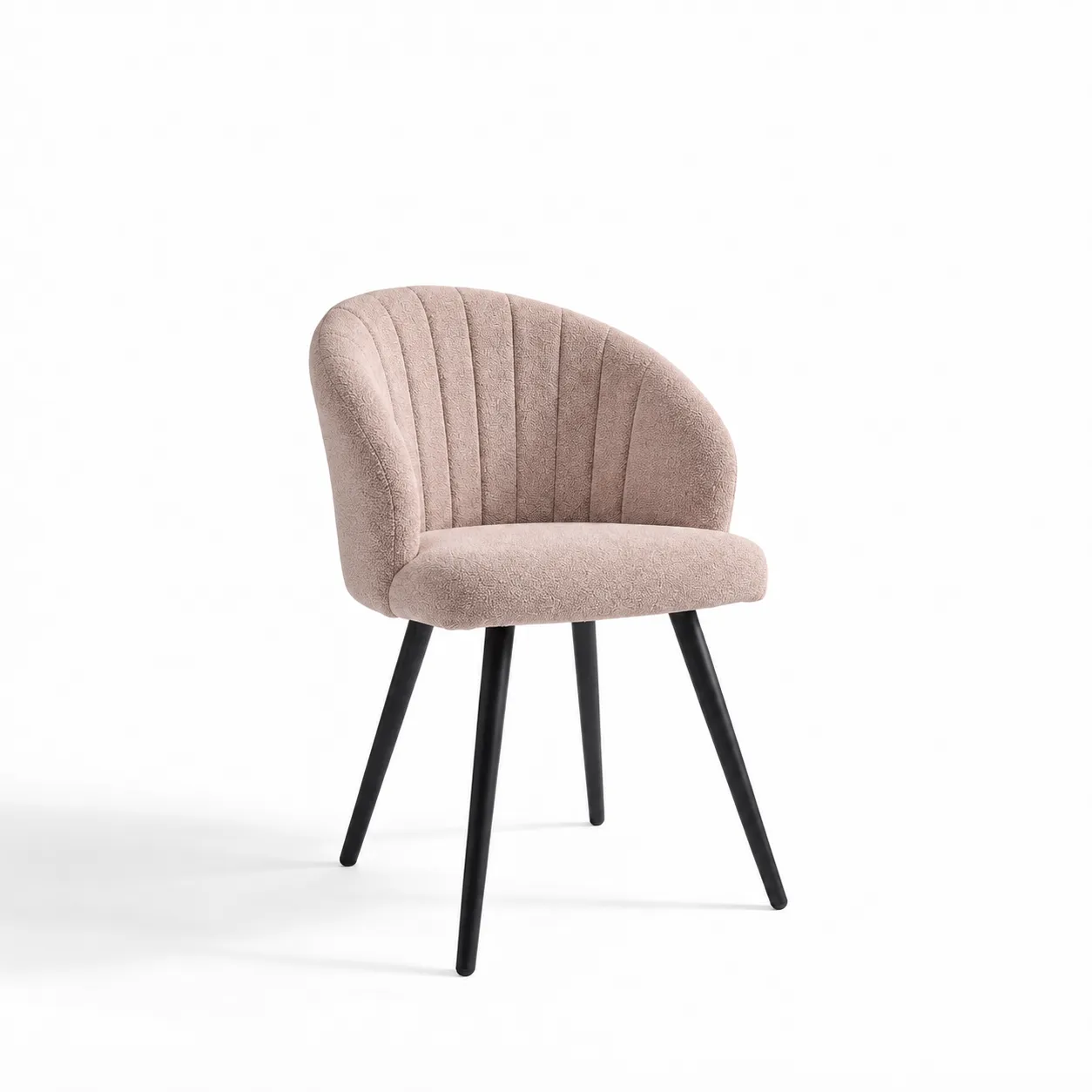 Стул Нежно Barni rose Wood черный