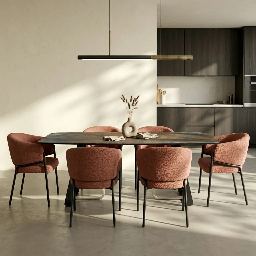 Стол Плутон  Metallic Urban Matt