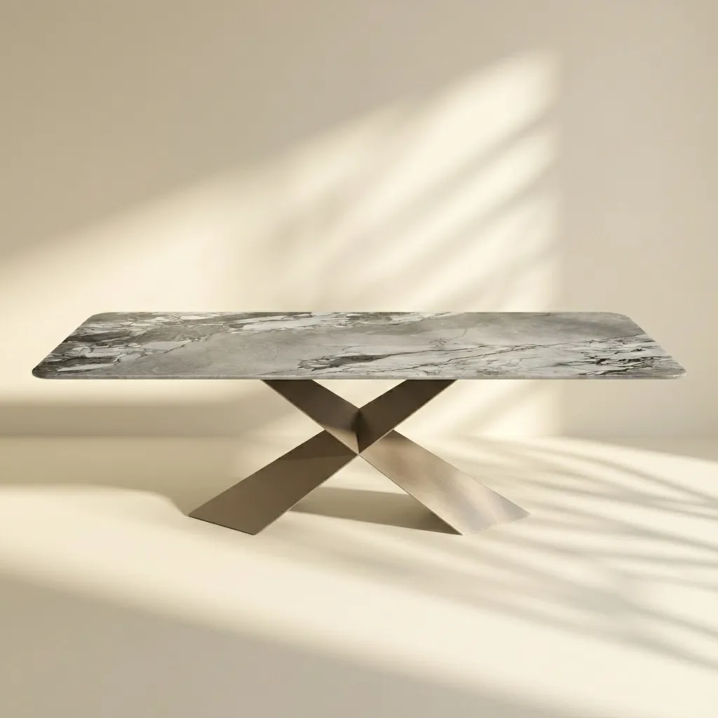 Стол Стратосфера Mineral Stone Natural