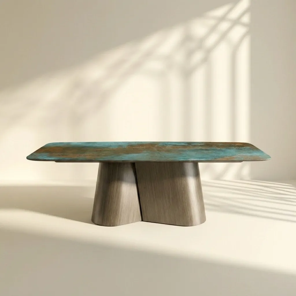 Стол Юпитер  Metallic Urban Matt