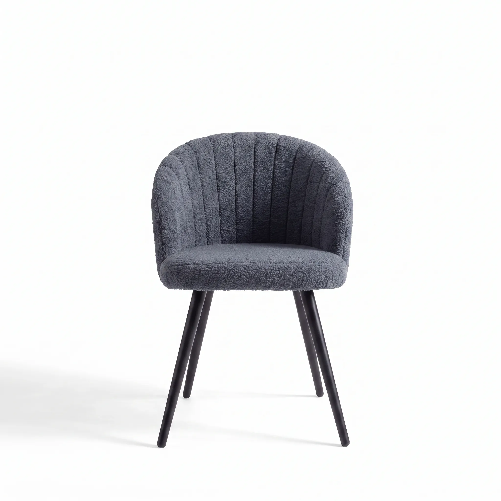 Стул Нежно 	 Barni dusty blue черный