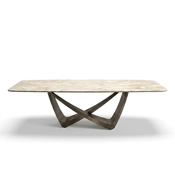 Стол Венера Limestone Beige Carving